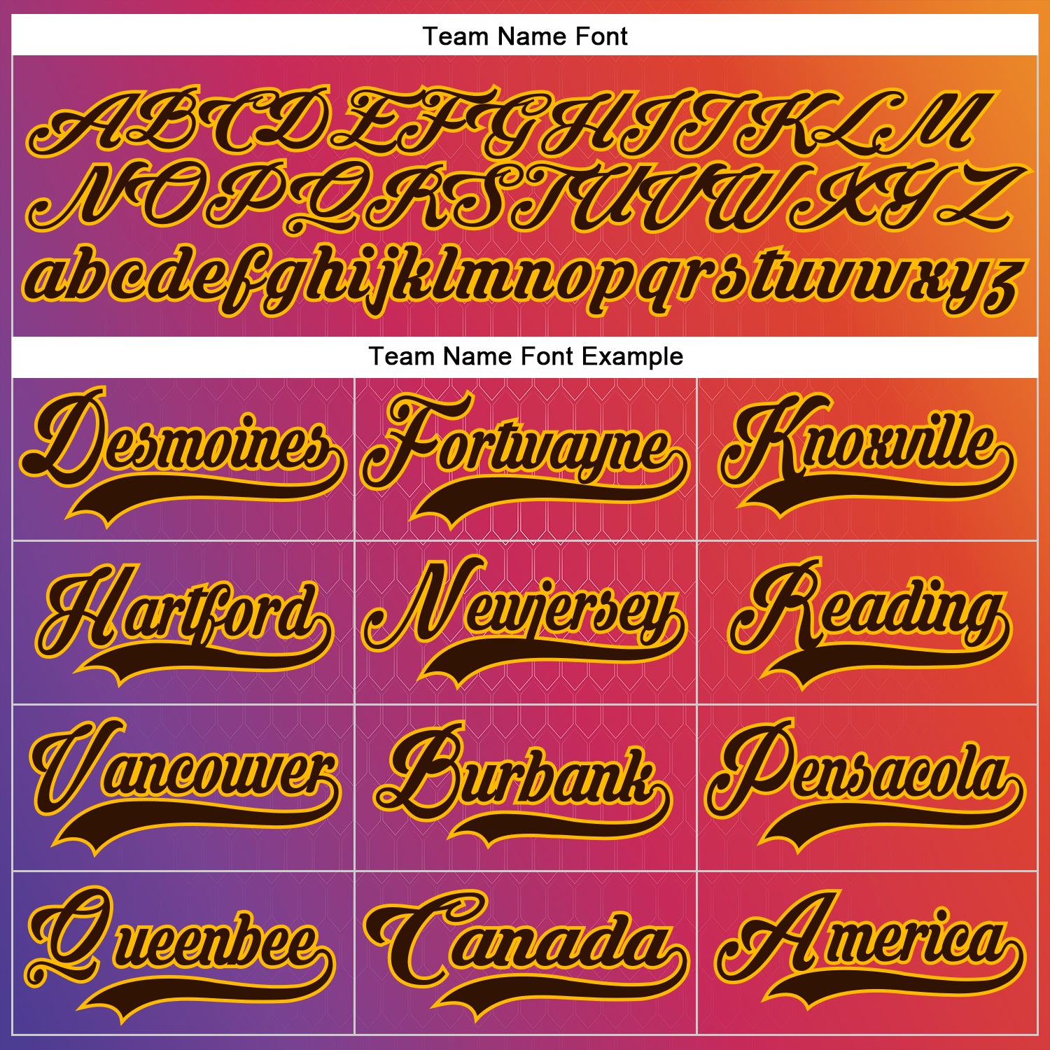 Custom Orange Brown Red Navy-Gold Abstract Gradient Halftone Pattern Hockey Lace Neck Jersey