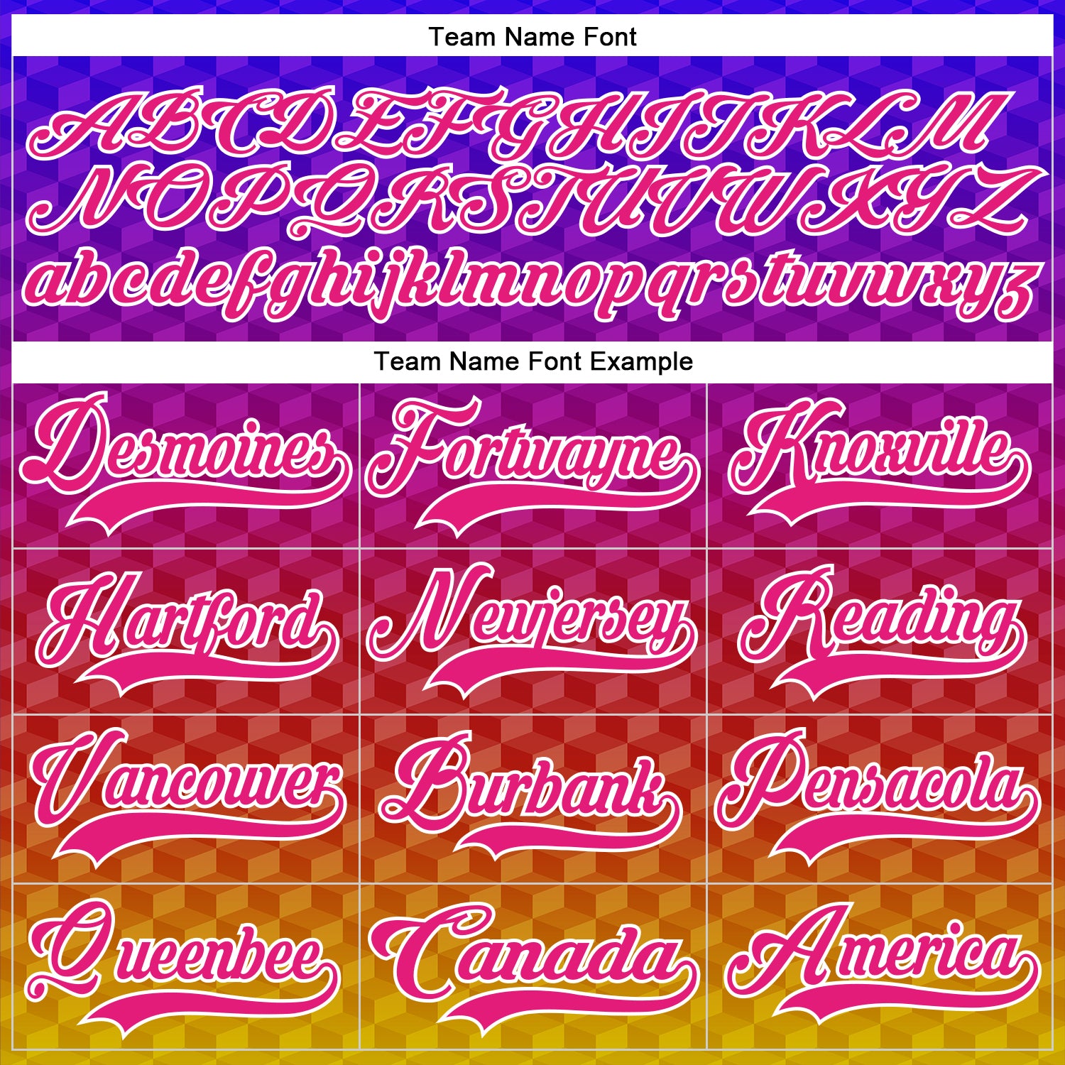 Custom Purple Hot Pink Old Gold-White Abstract Gradient Halftone Pattern Hockey Lace Neck Jersey