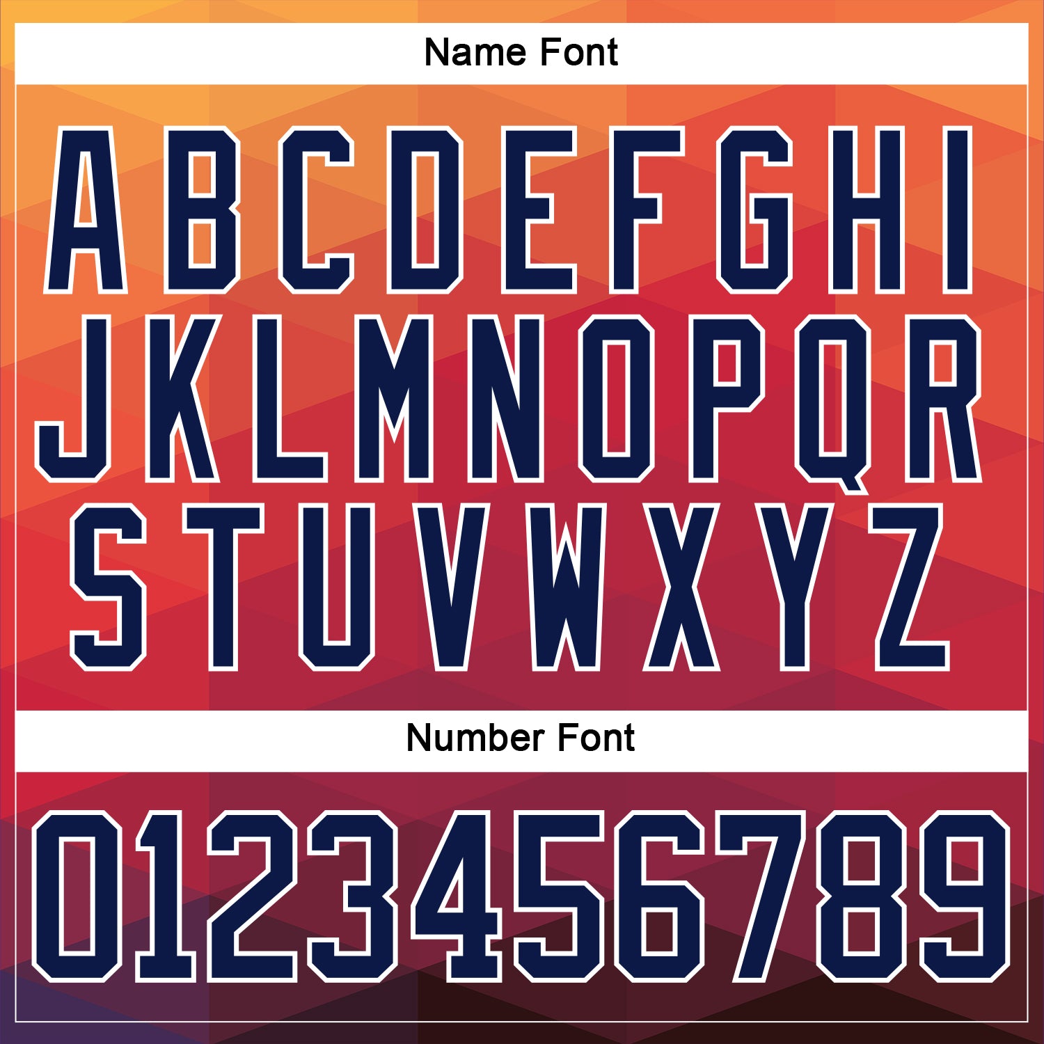 Custom Orange Navy Crimson-White Abstract Gradient Halftone Pattern Hockey Lace Neck Jersey