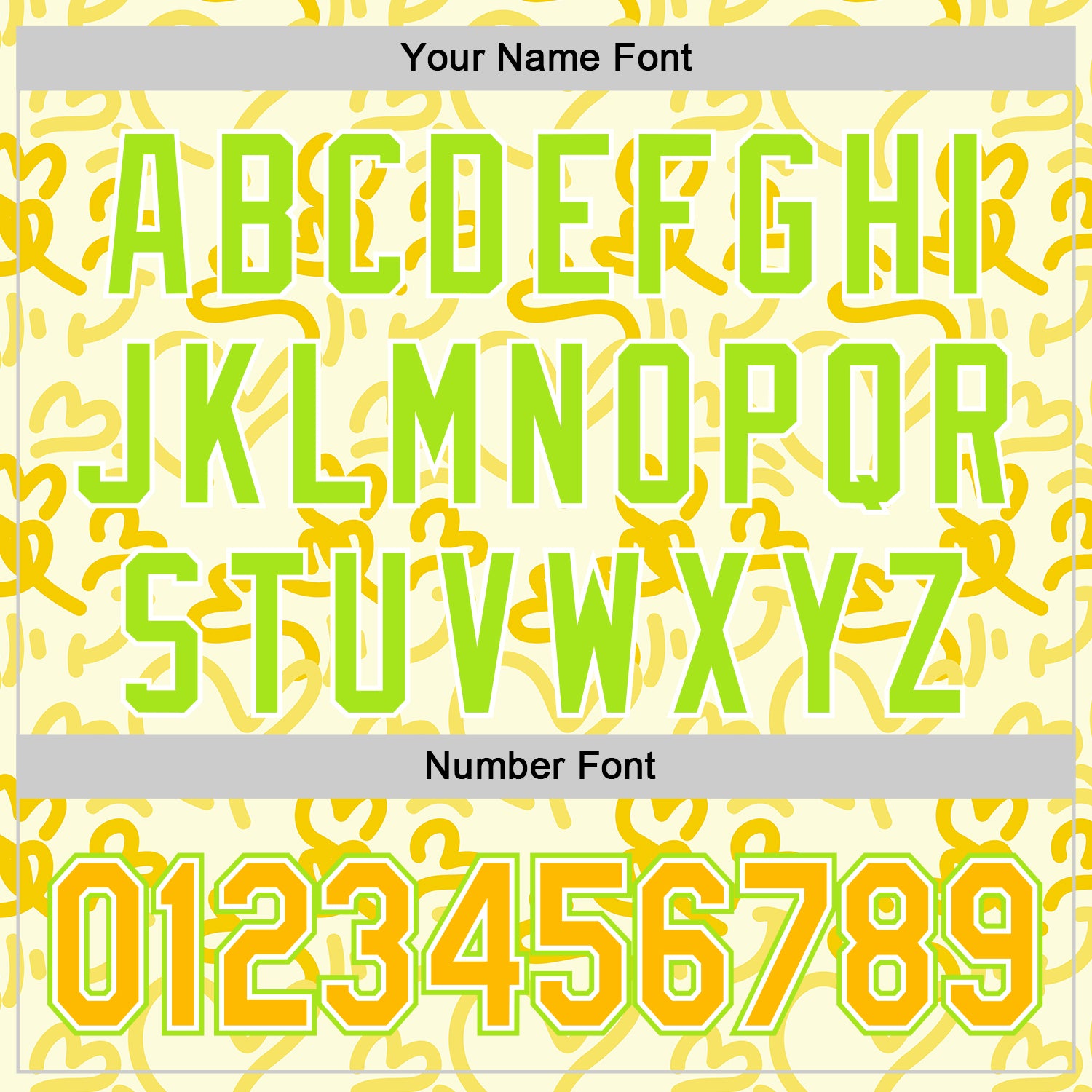 Custom Cream Gold Neon Green-White Valentine's Day Love Heart Authentic Baseball Jersey