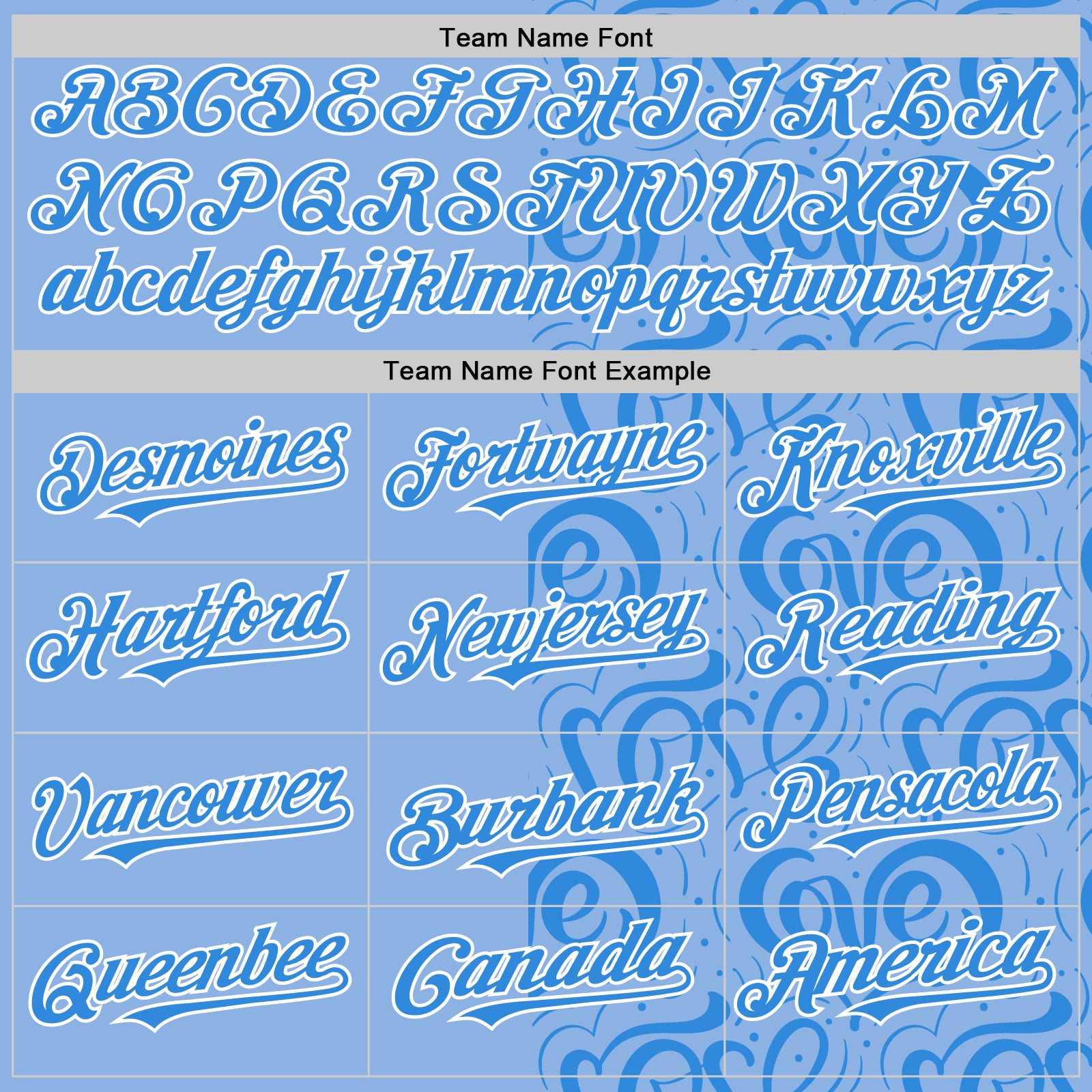 Custom Blue Electric Blue-White Valentine's Day Love Heart Authentic Baseball Jersey