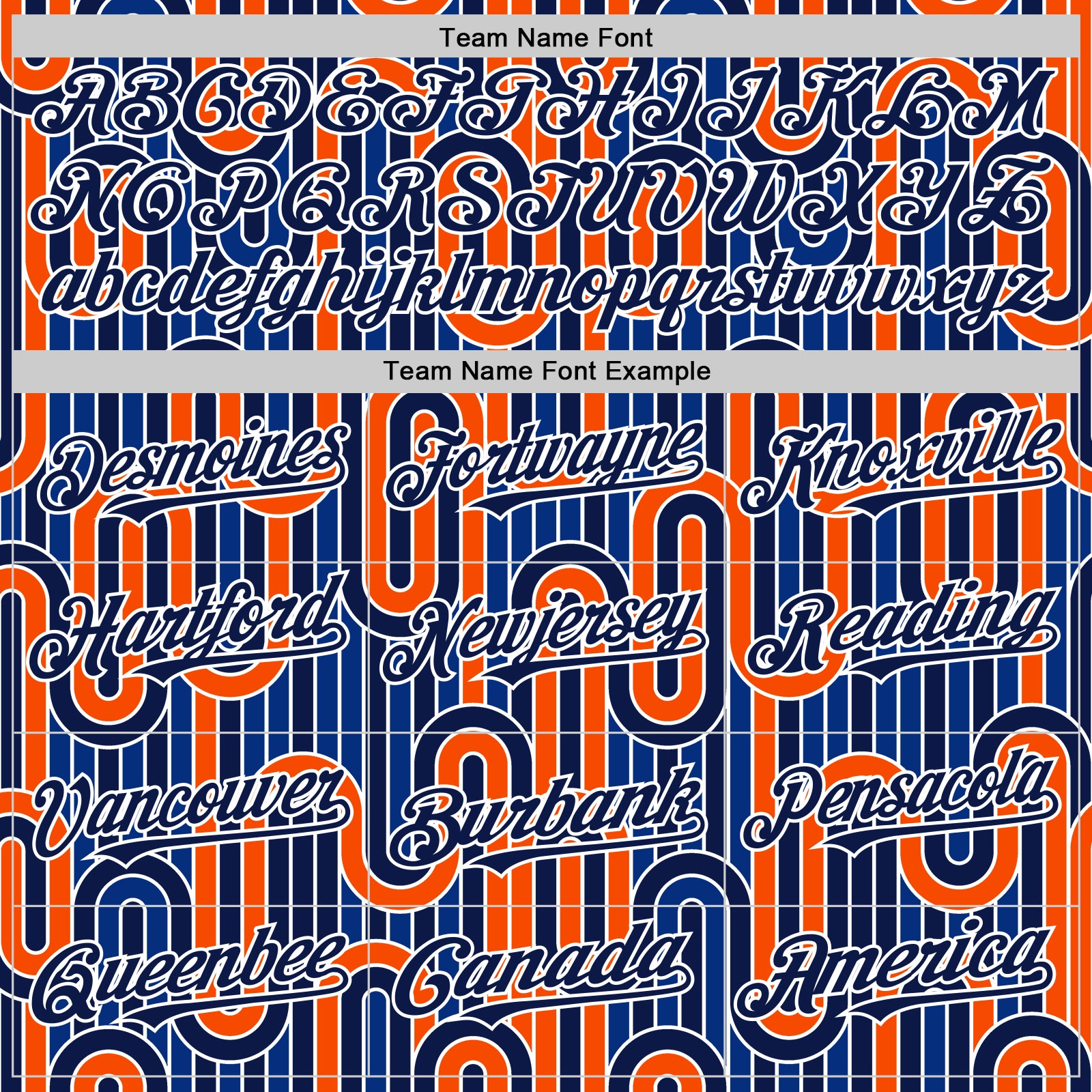 Custom Blue Navy Orange-White Valentine's Day Line Authentic Baseball Jersey