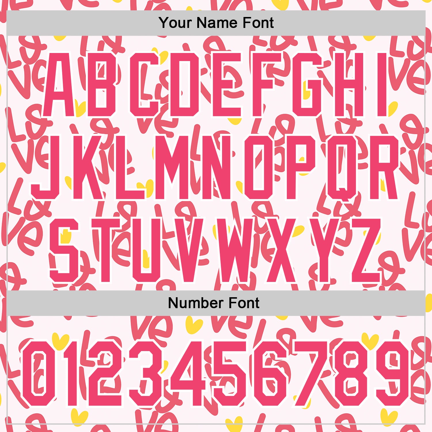 Custom Light Pink Neon Pink-White Valentine's Day Love Heart Authentic Baseball Jersey