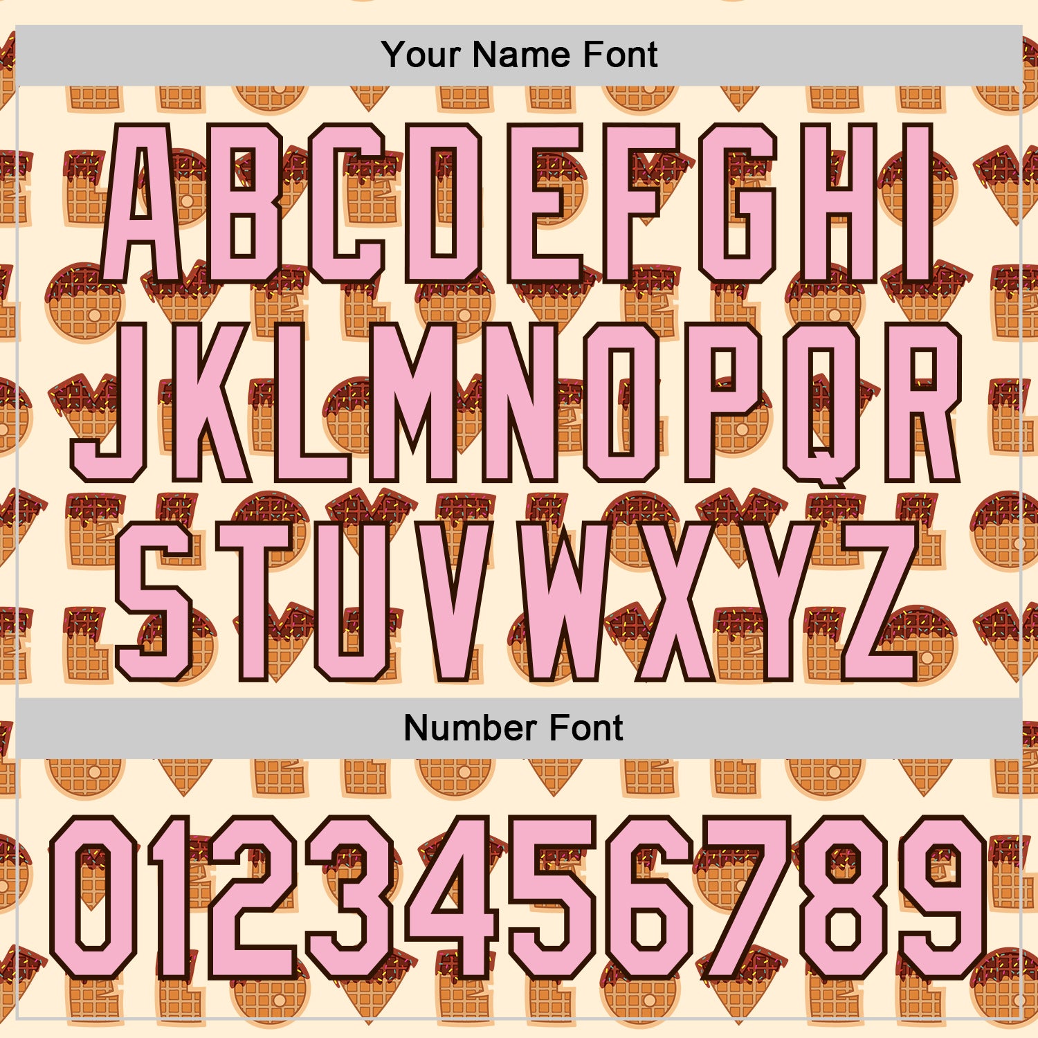 Custom Cream Light Pink-Brown Valentine's Day Love Heart Authentic Baseball Jersey