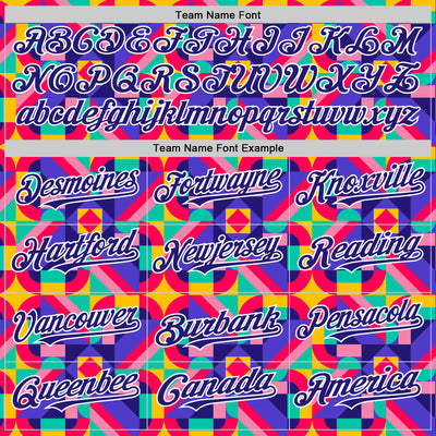 Custom Rainbow Dark Purple White Valentine's Day Pride Month Love Is Love Authentic Baseball Jersey