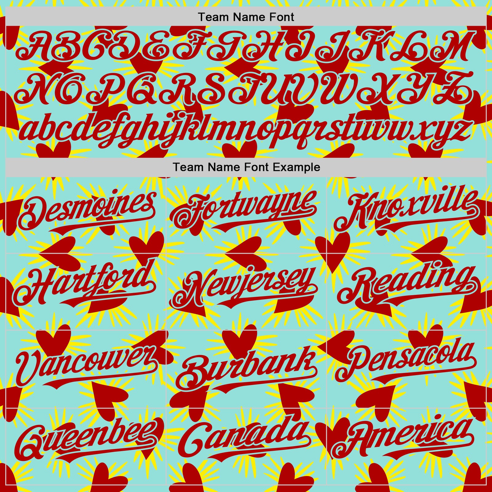 Custom Ice Blue Red Valentine's Day Love Heart Authentic Baseball Jersey