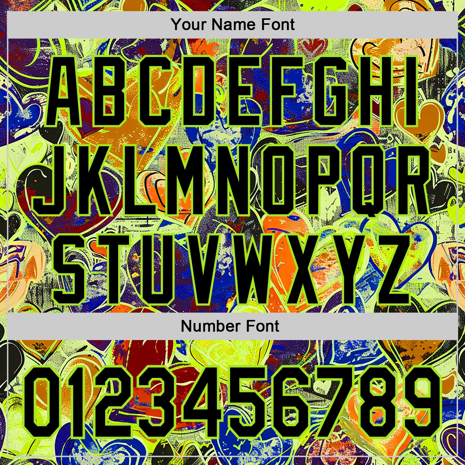 Custom Black Neon Green Valentine's Day Love Heart Authentic Baseball Jersey