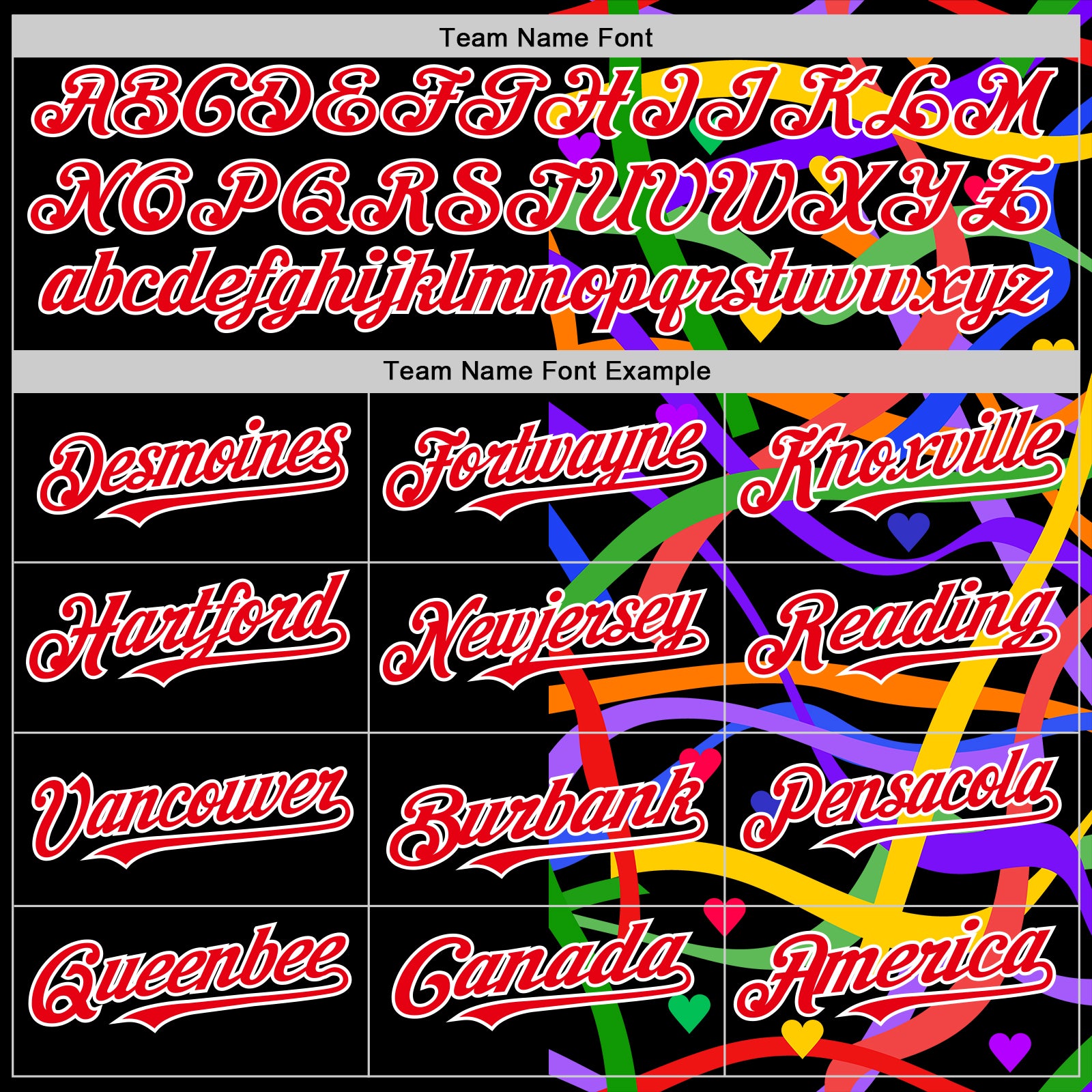 Custom Black Fire Red-White Valentine's Day Love Heart Pride Month Love Is Love Authentic Baseball Jersey