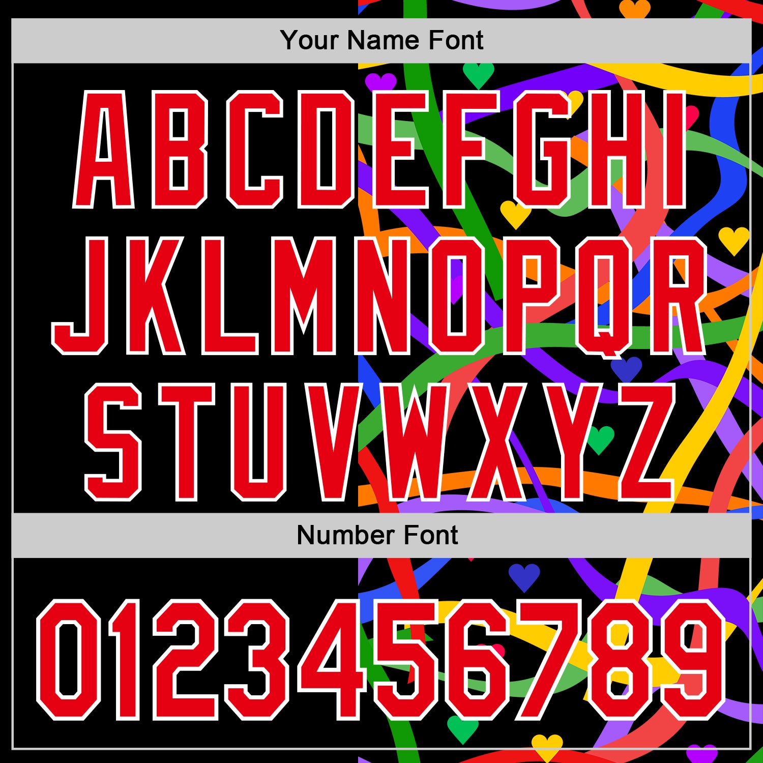 Custom Black Fire Red-White Valentine's Day Love Heart Pride Month Love Is Love Authentic Baseball Jersey