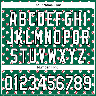 Custom Stitched Kelly Green White-Black Baseball Game Day New York Inspired Sports Pullover Sweatshirt Hoodie