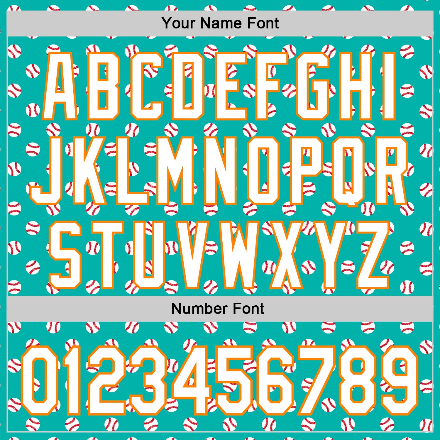 Custom Stitched Aqua White-Bay Orange Baseball Game Day Miami Inspired Sports Pullover Sweatshirt Hoodie