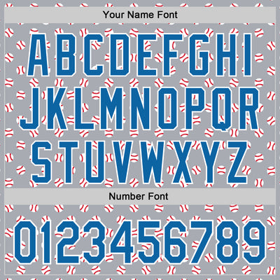 Custom Stitched Gray Blue-White Baseball Game Day Detroit Inspired Sports Pullover Sweatshirt Hoodie