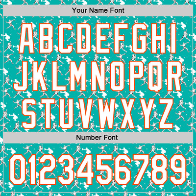 Custom Stitched Aqua White Red-Orange Baseball Game Day Miami Inspired Sports Pullover Sweatshirt Hoodie