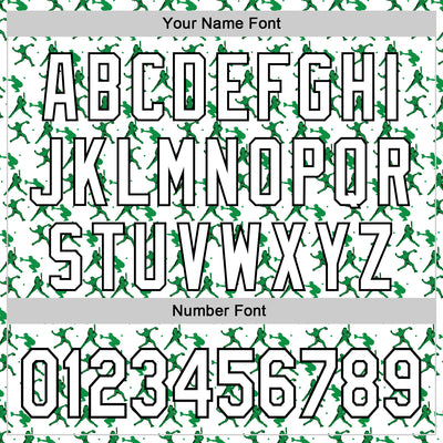 Custom Stitched White Kelly Green Red-Black Baseball Game Day New York Inspired Sports Pullover Sweatshirt Hoodie