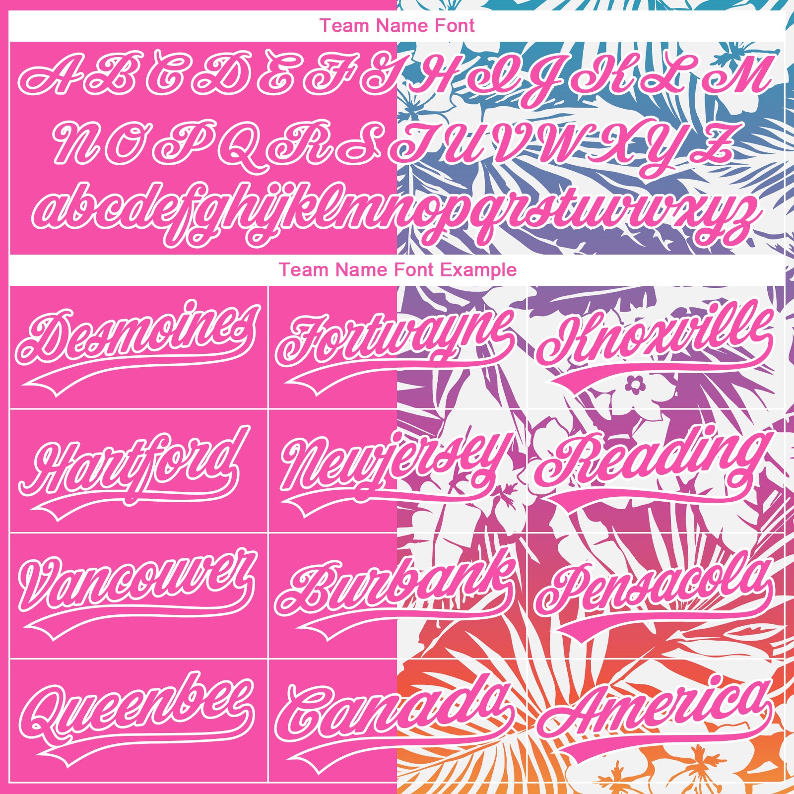 Custom Stitched Pink White Tropical Hawaii Palm Leaves Sports Pullover Sweatshirt Hoodie