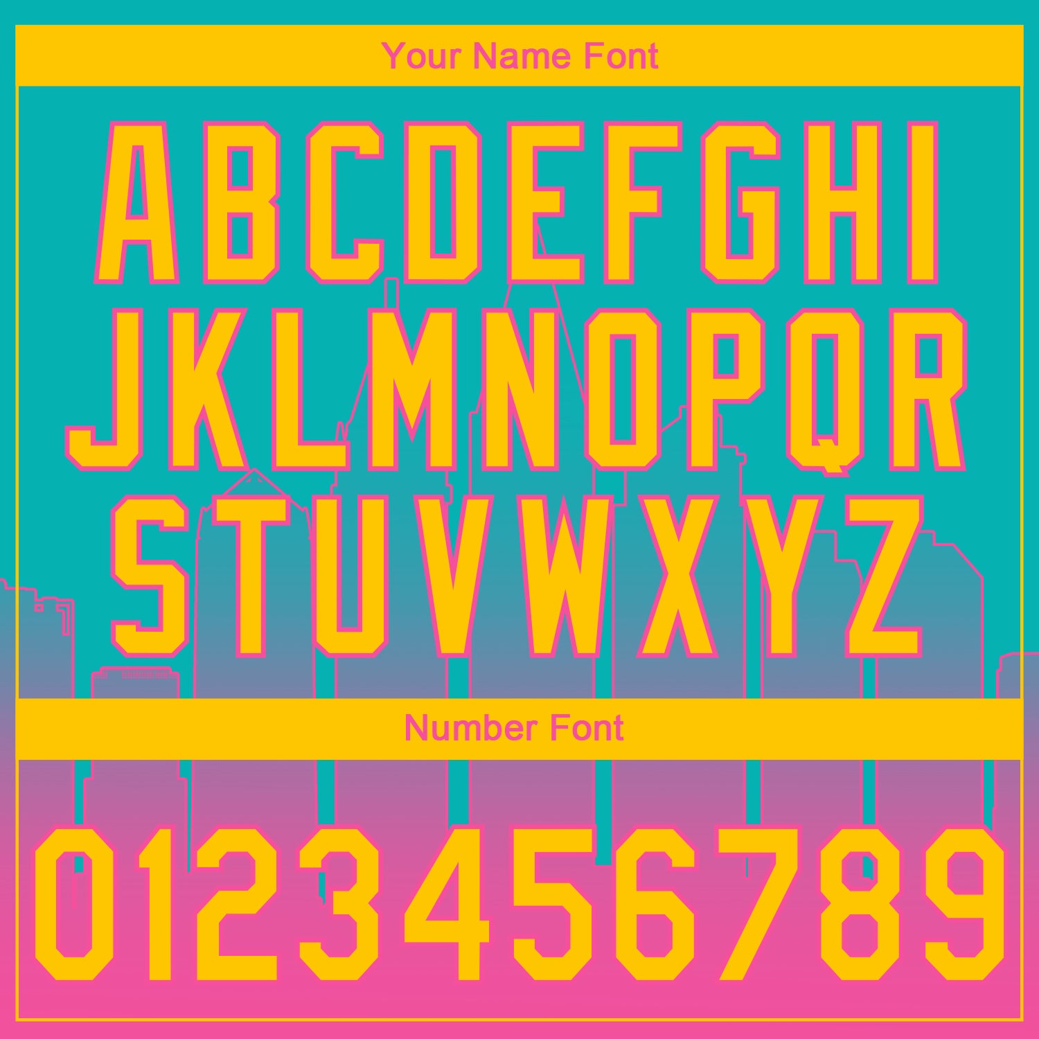 Custom Stitched Aqua Yellow-Pink Gradient Fashion San Diego City Edition Sports Pullover Sweatshirt Hoodie