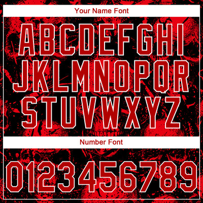 Custom Stitched Black Red-White Halloween Skulls Sports Pullover Sweatshirt Hoodie