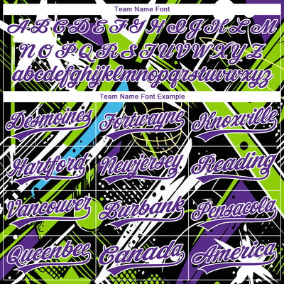 Custom Stitched Graffiti Pattern Purple-White Abstract Splatter Sports Pullover Sweatshirt Hoodie