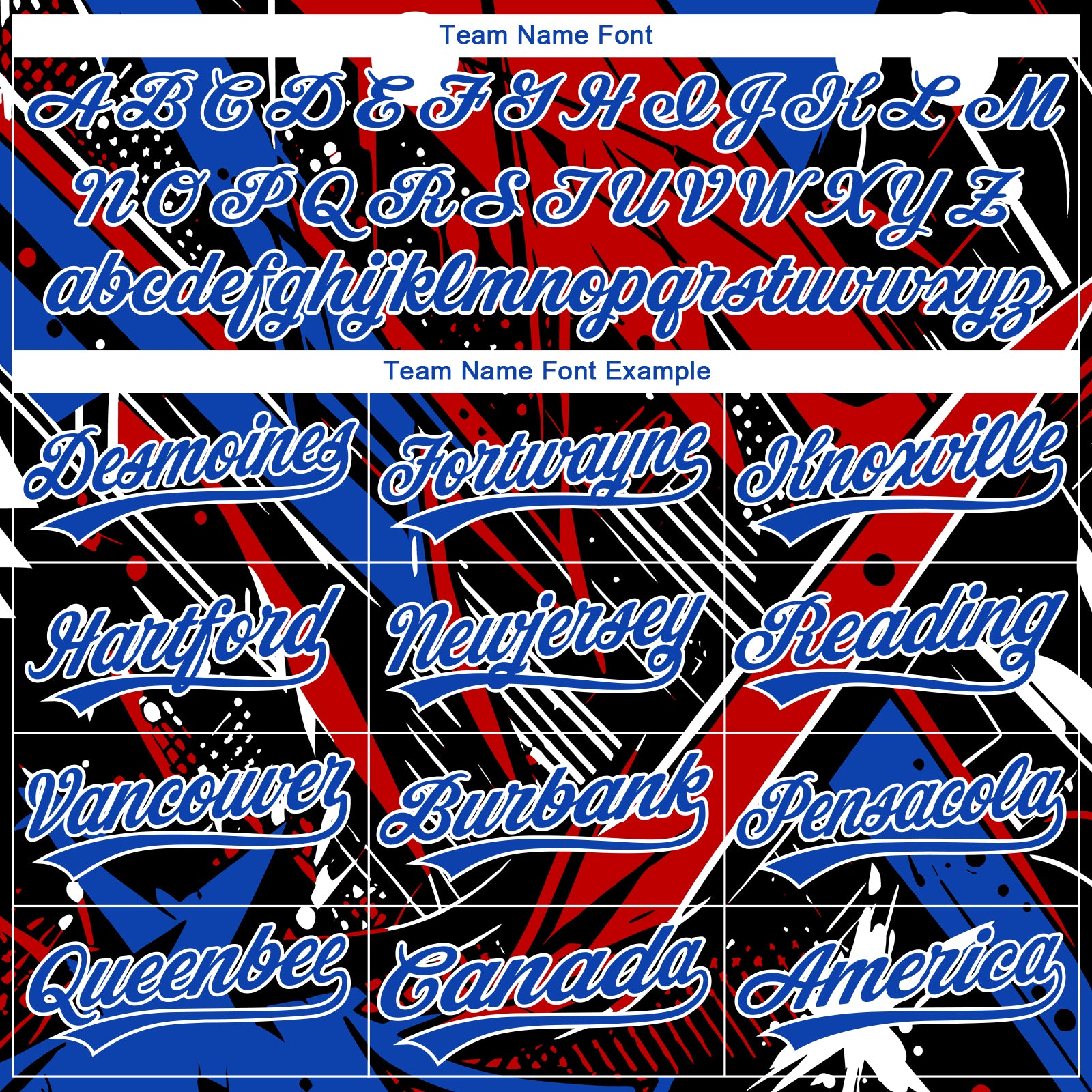 Custom Stitched Graffiti Pattern Red Thunder Blue-White Abstract Splatter Sports Pullover Sweatshirt Hoodie