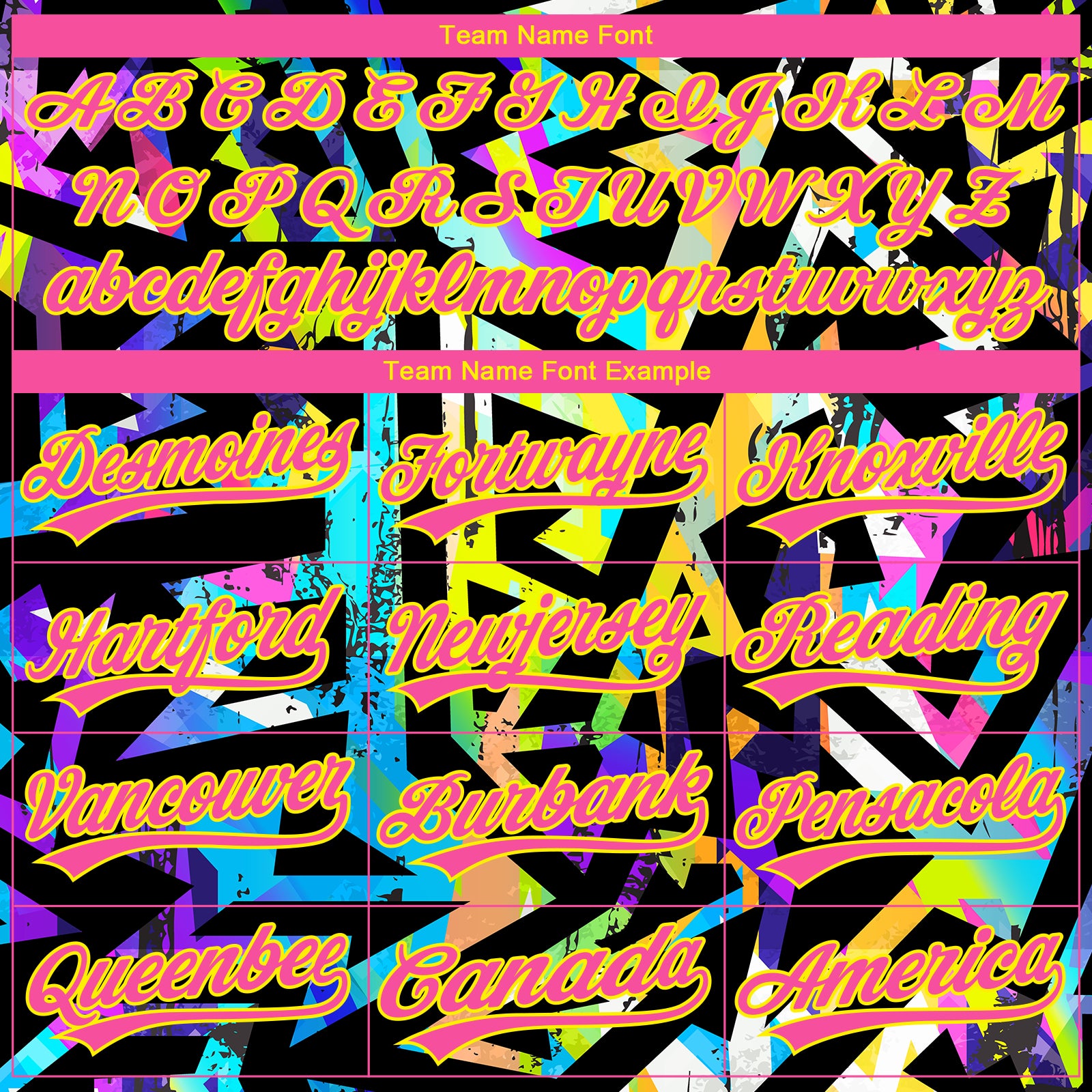 Custom Stitched Graffiti Pattern Pink-Lakes Blue Abstract Geometric Sports Pullover Sweatshirt Hoodie