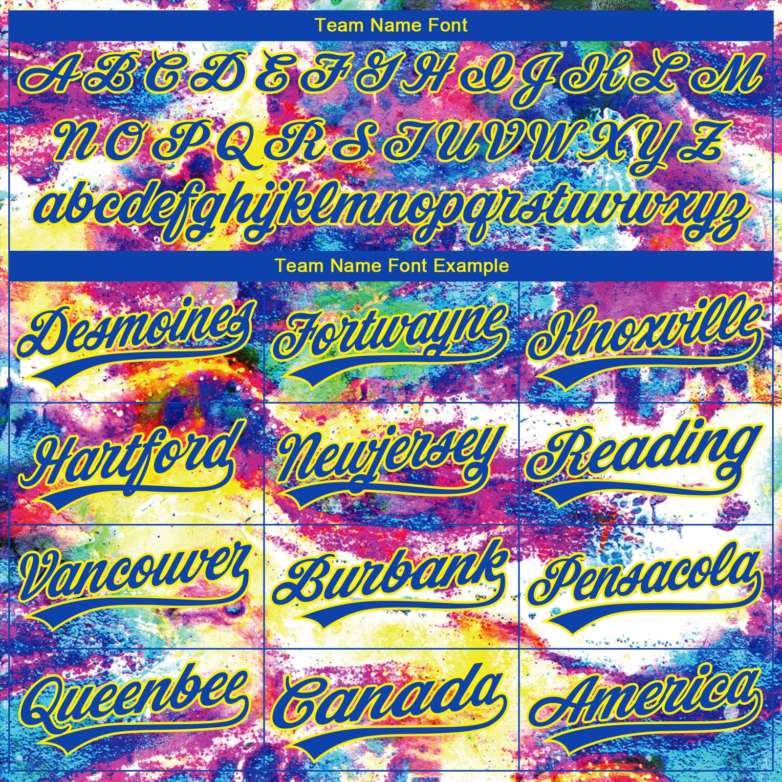 Custom Stitched Graffiti Pattern Thunder Blue-Light Yellow Abstract Splatter Sports Pullover Sweatshirt Hoodie