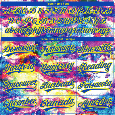 Custom Stitched Graffiti Pattern Thunder Blue-Light Yellow Abstract Splatter Sports Pullover Sweatshirt Hoodie