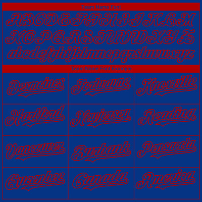 Custom Royal Red 3D Philadelphia City Edition Fade Fashion Authentic Baseball Jersey