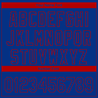 Custom Royal Red 3D Chicago City Edition Fade Fashion Authentic Baseball Jersey