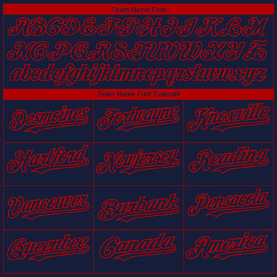 Custom Navy Red 3D Houston City Edition Fade Fashion Authentic Baseball Jersey