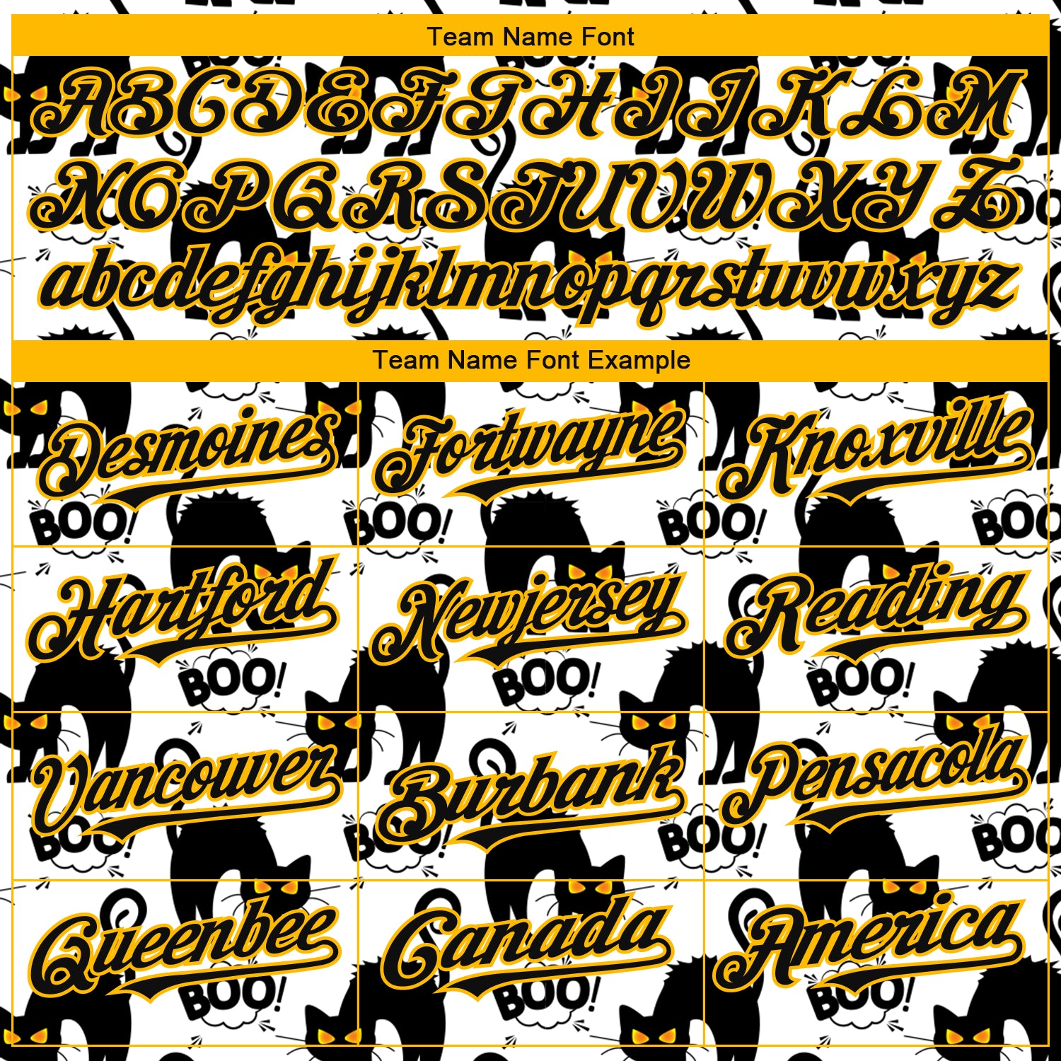 Custom White Black-Yellow 3D Pattern Design Cat Authentic Baseball Jersey