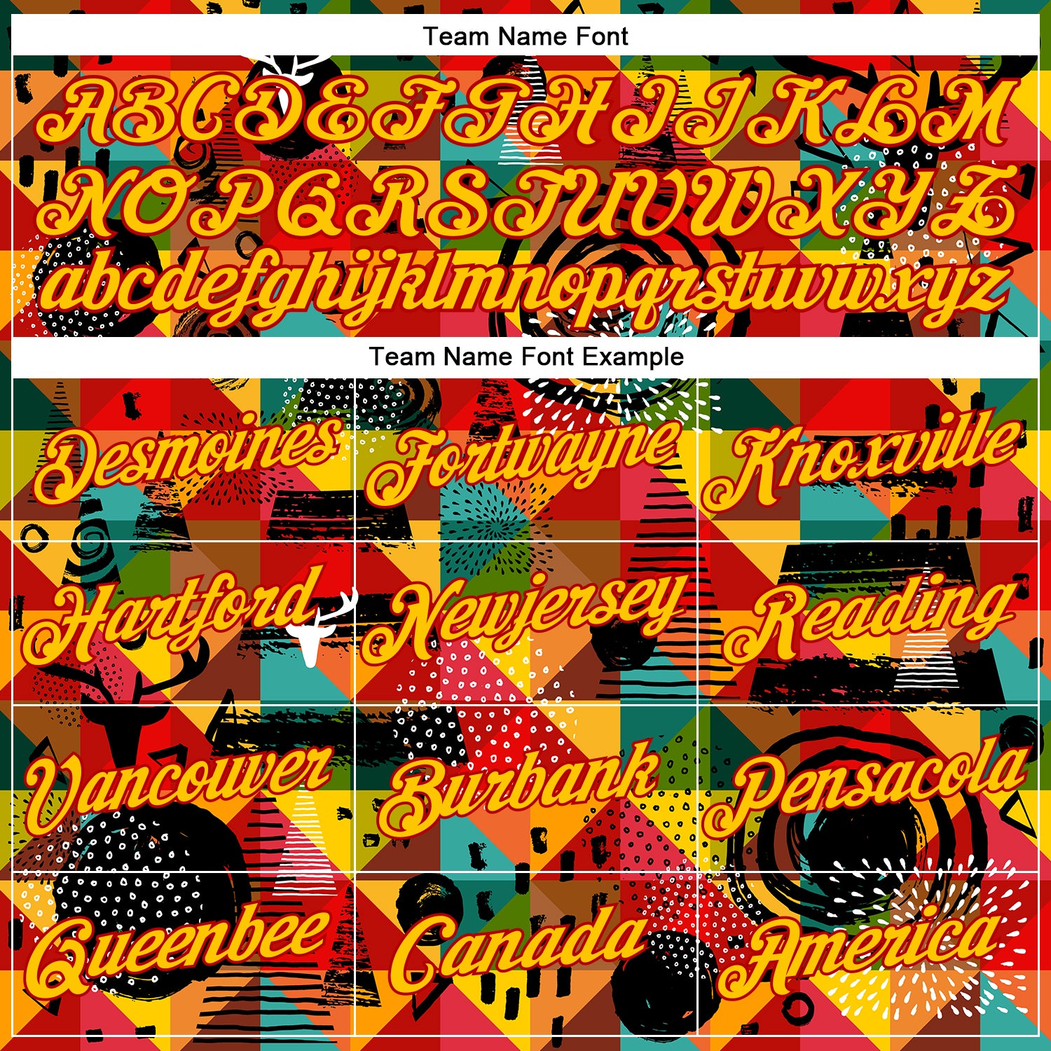 Custom Red Yellow 3D Pattern Design Black History Month Performance T-Shirt