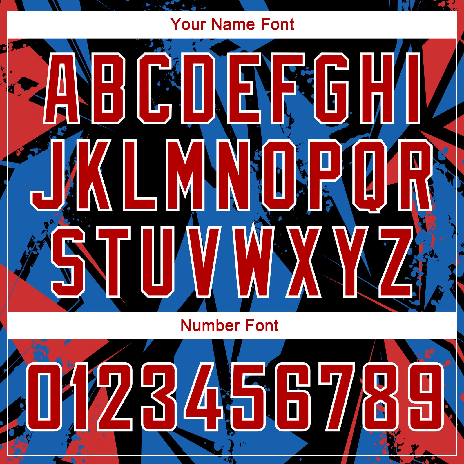 Custom Black Red-Blue 3D Pattern Design Geometric Shapes Authentic Basketball Jersey