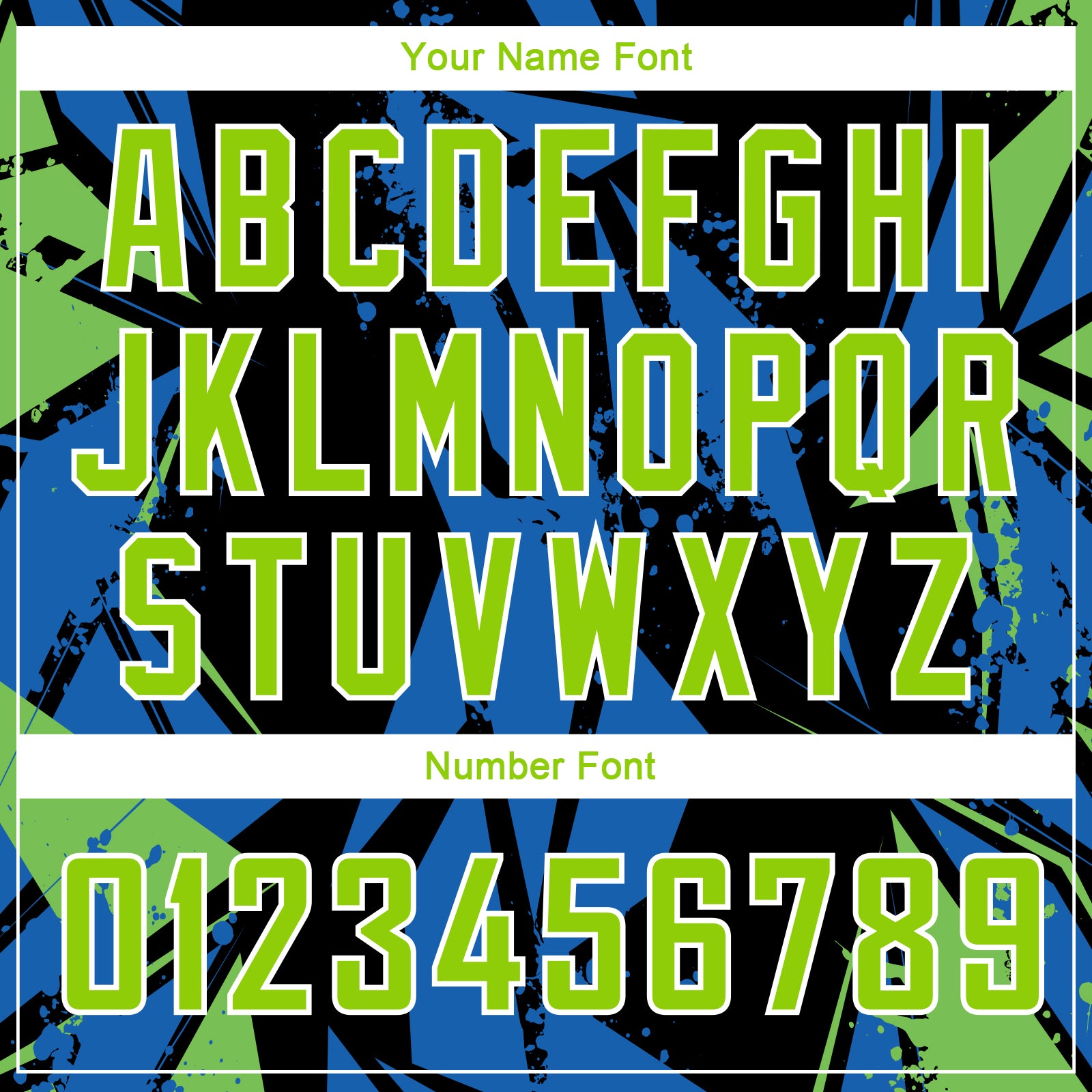 Custom Black Neon Green-Blue 3D Pattern Design Geometric Shapes Authentic Basketball Jersey