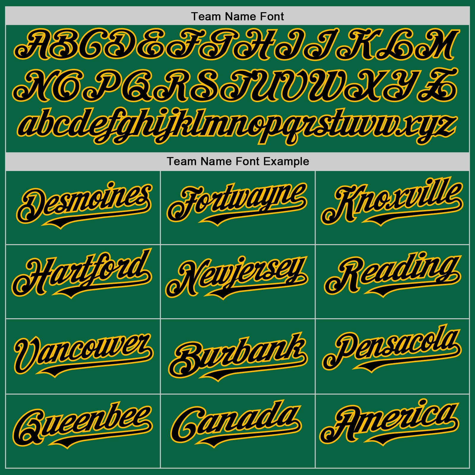 Custom Kelly Green Black-Gold Line Authentic Baseball Jersey