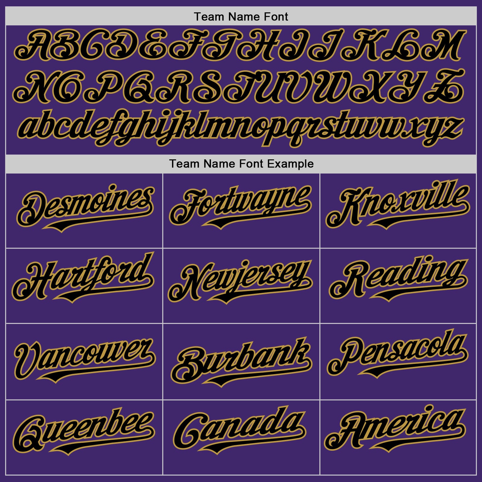 Custom Purple Black-Old Gold Line Authentic Baseball Jersey