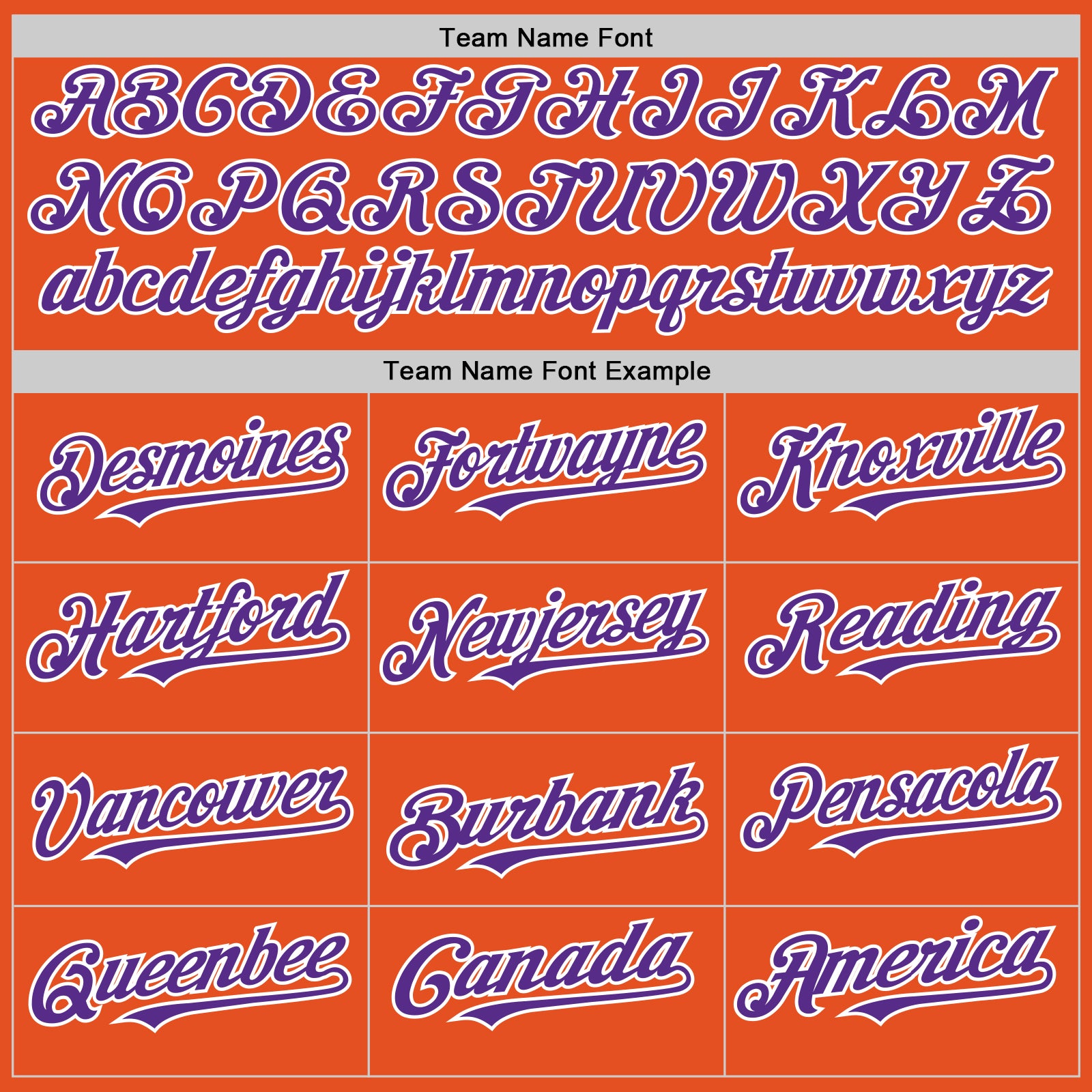 Custom Orange Purple-White Line Authentic Baseball Jersey