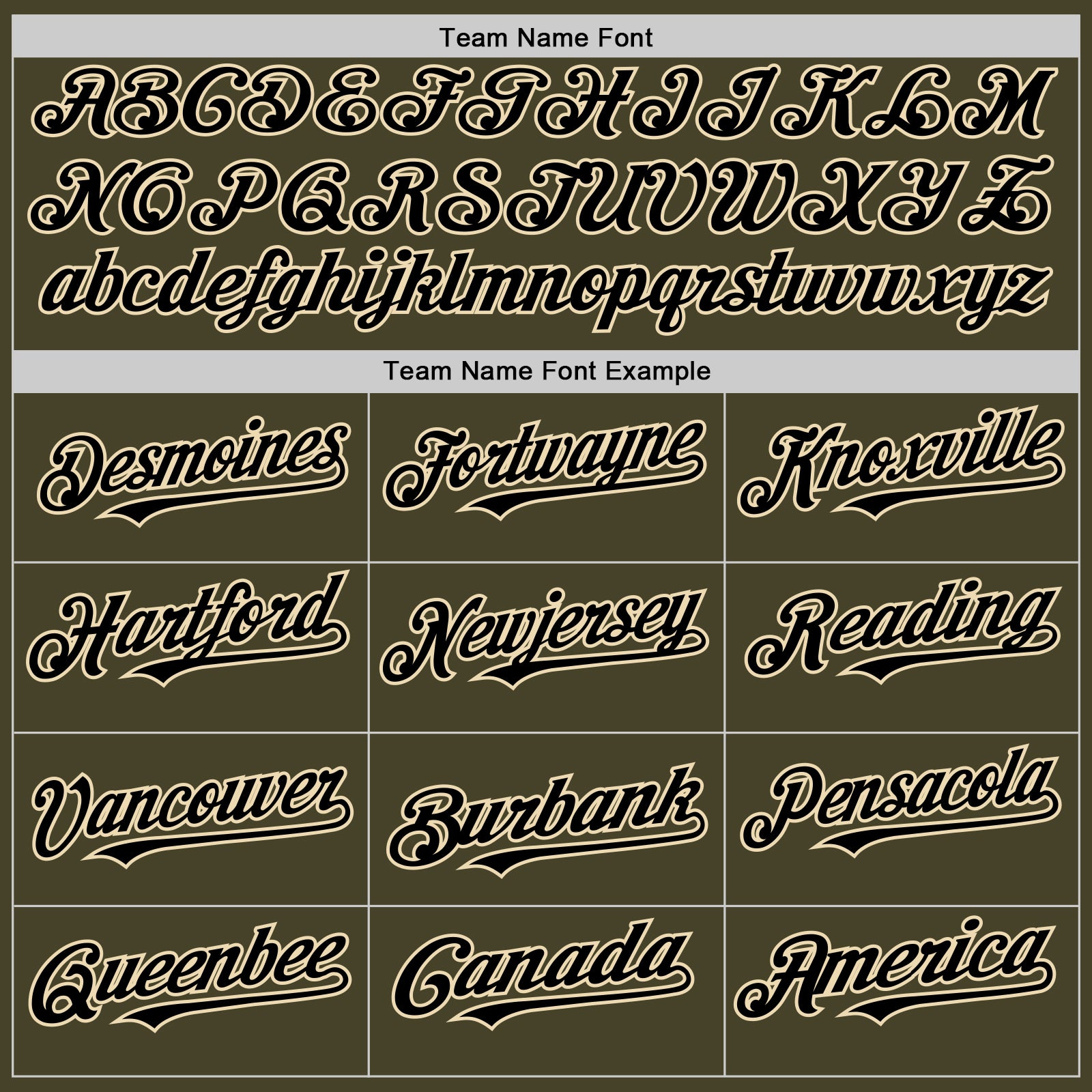 Custom Olive Black-Cream Line Authentic Salute To Service Baseball Jersey