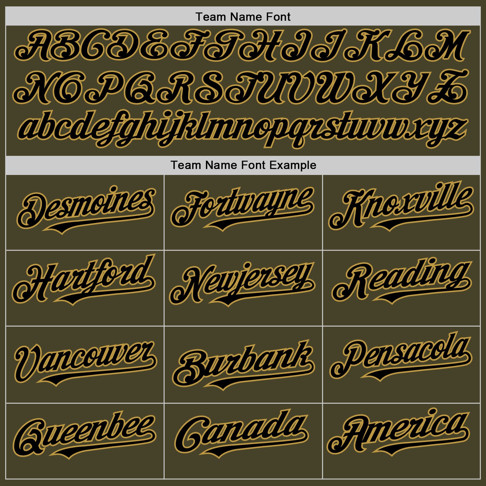 Custom Olive Black-Old Gold Line Authentic Salute To Service Baseball Jersey