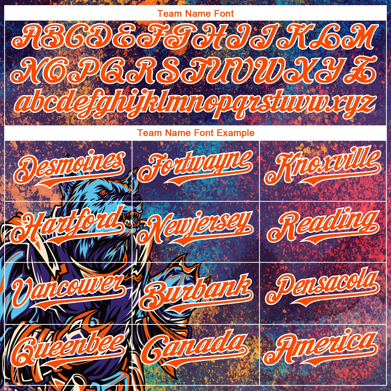 Custom Purple Orange-White 3D Pattern Design Holi Festival Color Powder Authentic Baseball Jersey