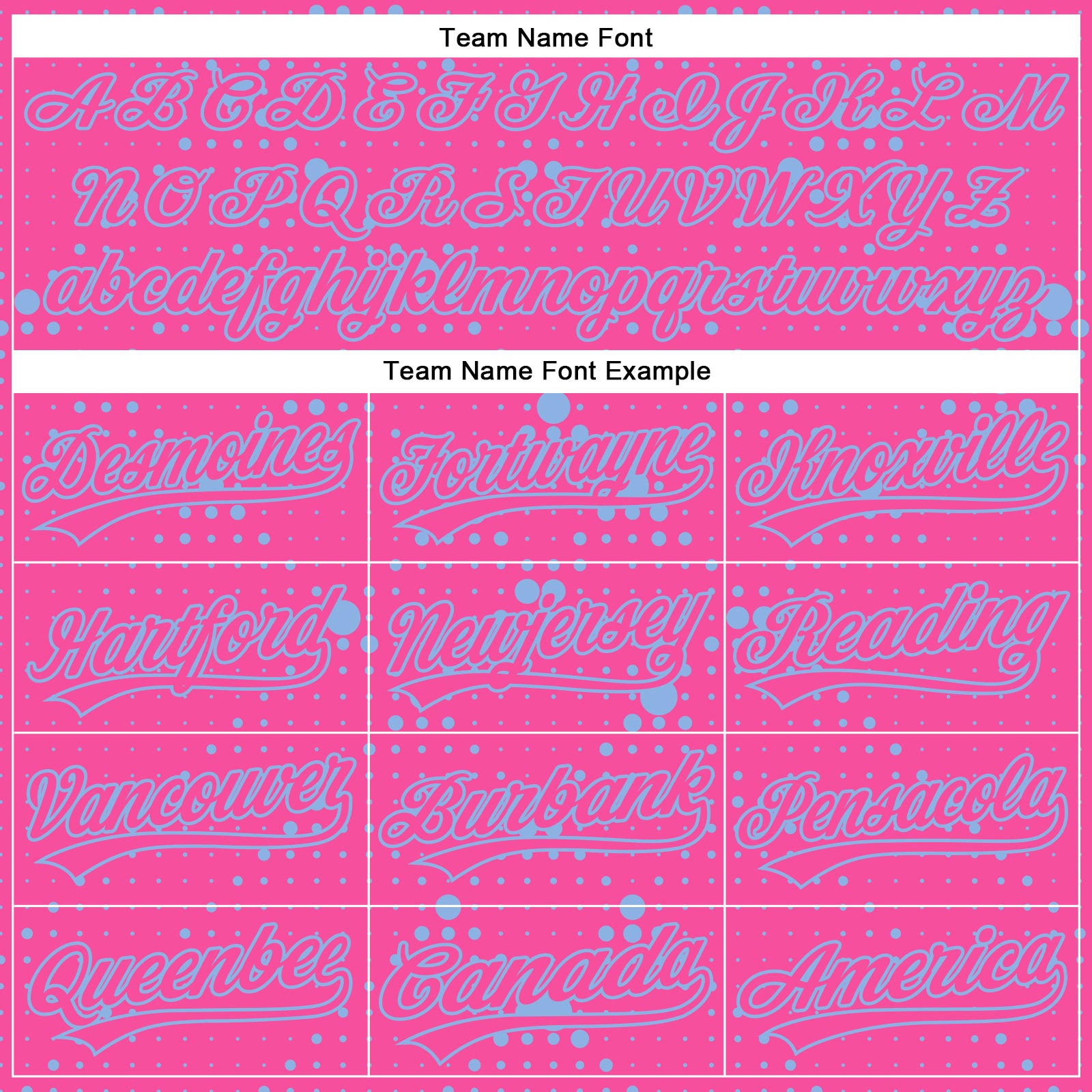 Custom Pink Light Blue 3D Pattern Design Geometric Halftone Dots Authentic Baseball Jersey