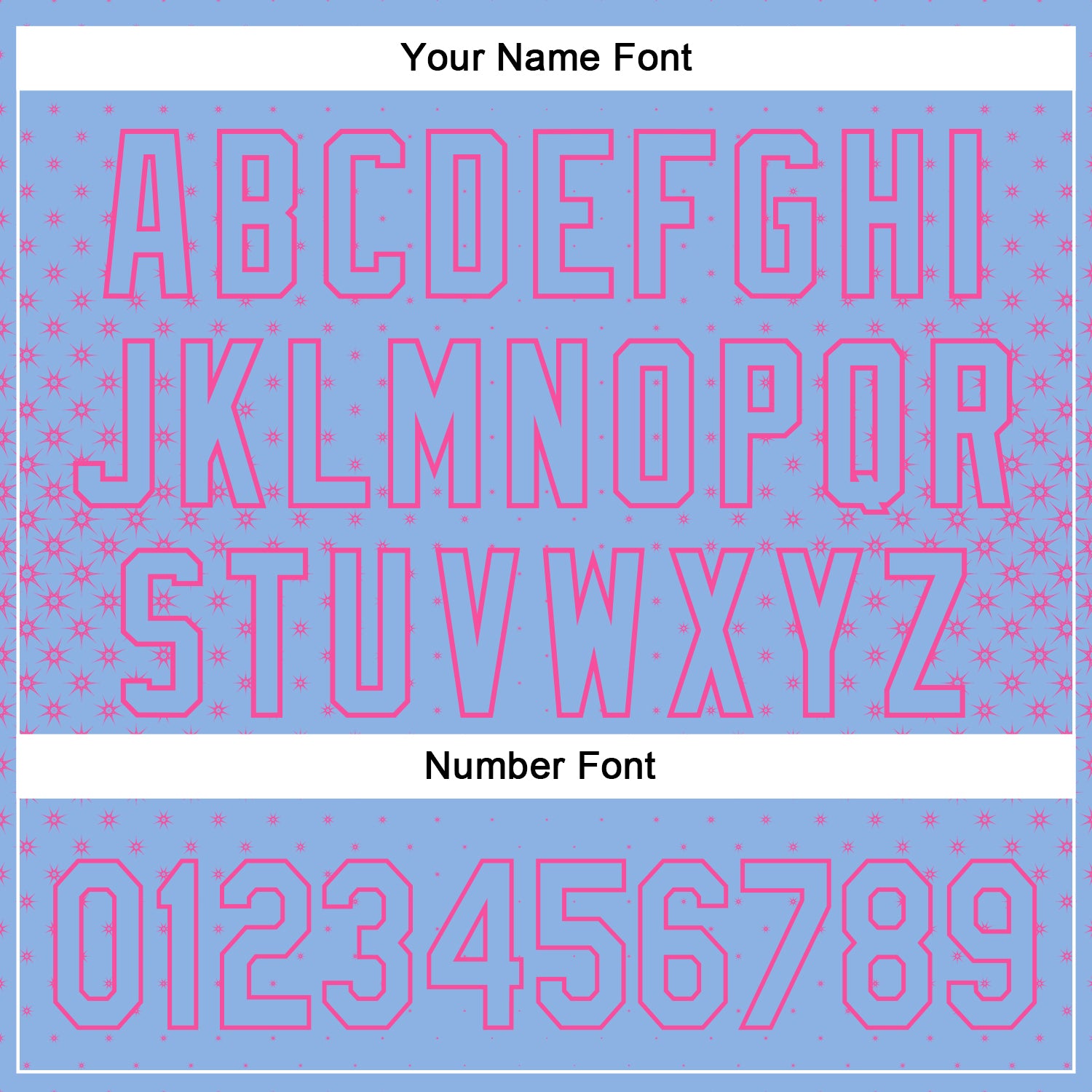 Custom Light Blue Pink 3D Pattern Design Geometric Stars Authentic Baseball Jersey