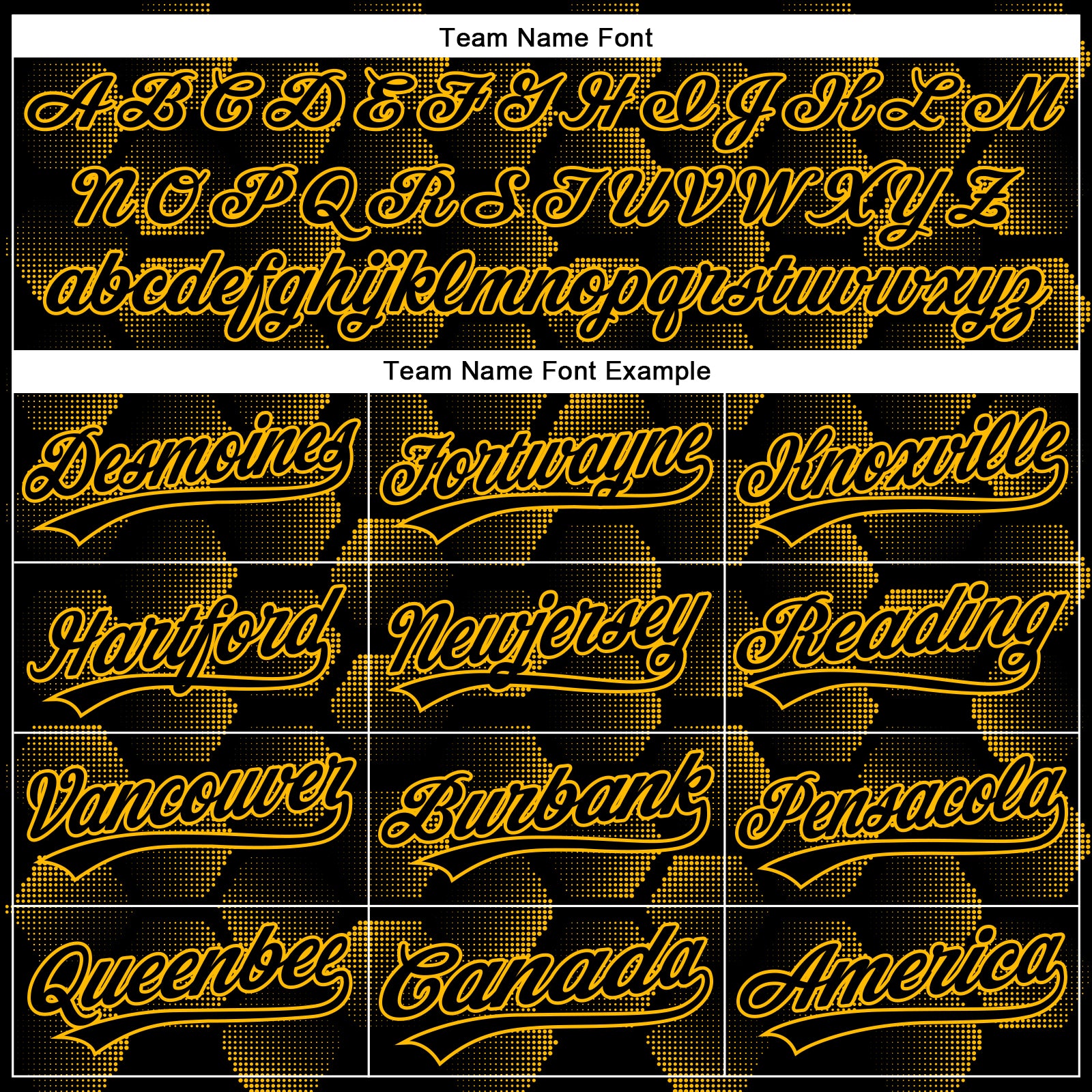 Custom Black Gold 3D Pattern Design Halftone Geometric Shapes Authentic Baseball Jersey