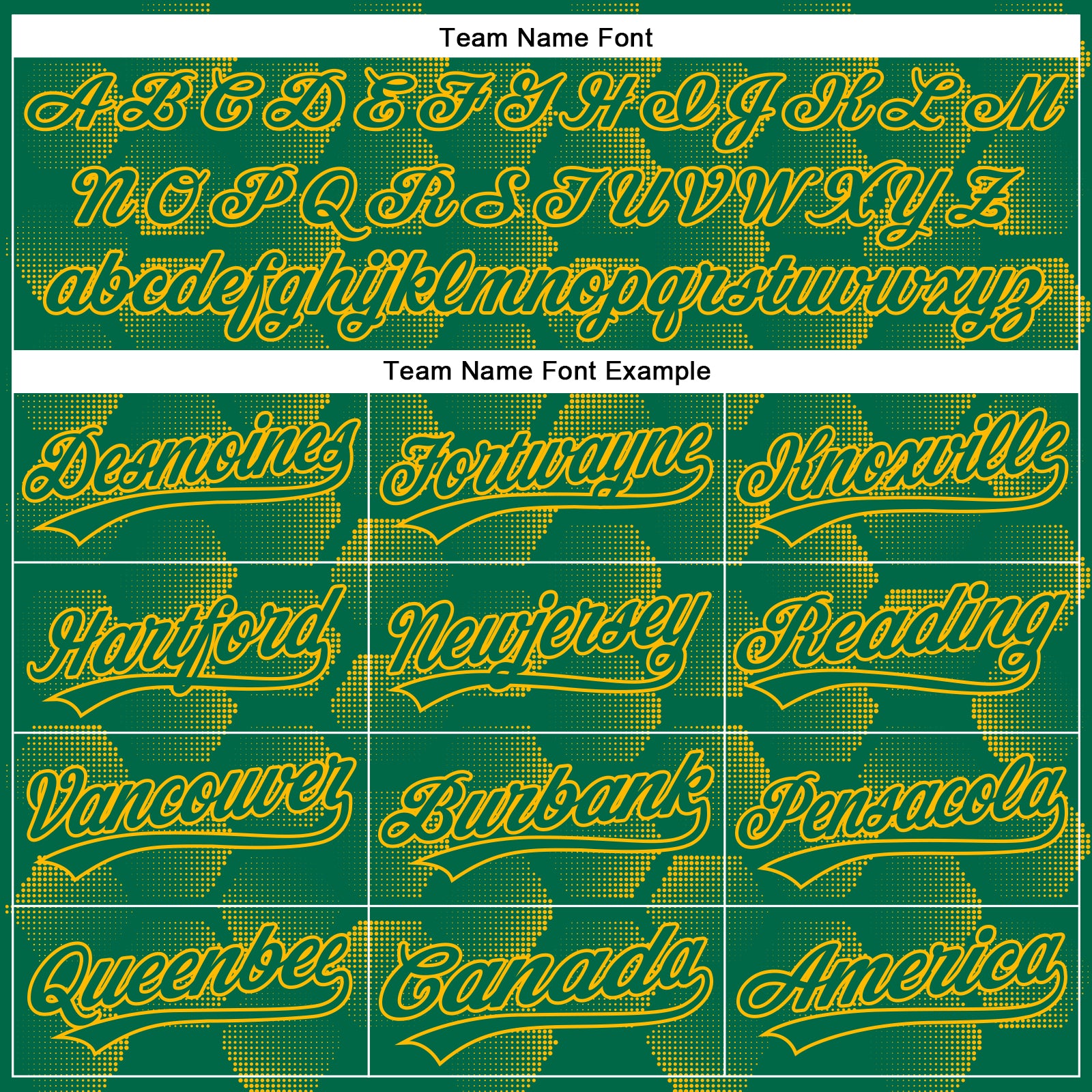Custom Kelly Green Gold 3D Pattern Design Halftone Geometric Shapes Authentic Baseball Jersey