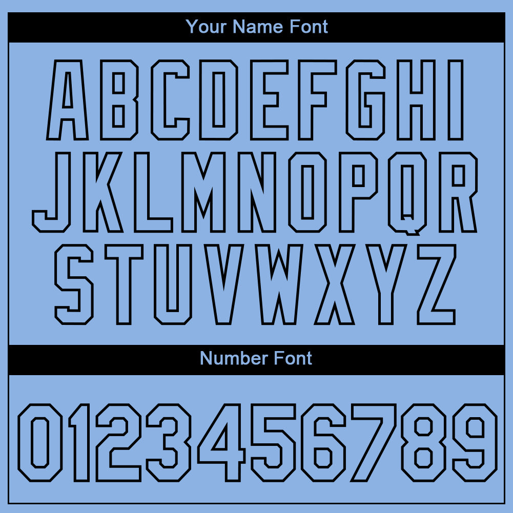 Custom Light Blue Black 3D Pattern Design Feather Performance T-Shirt