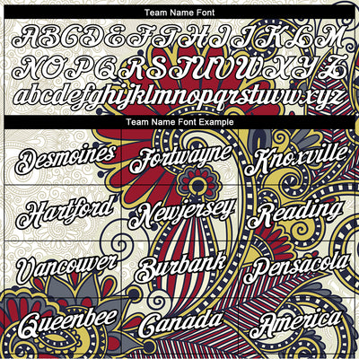 Custom White Black 3D Pattern Floral Design Performance T-Shirt