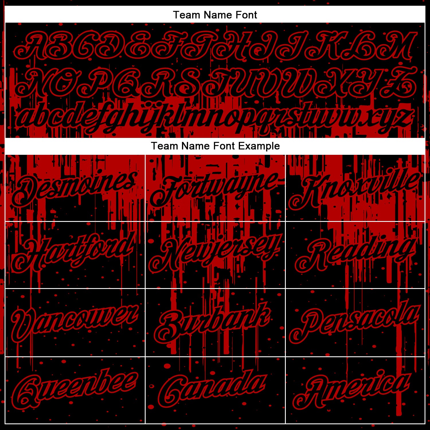 Custom Black Red 3D Pattern Design Dripping Splatter Art Performance T-Shirt