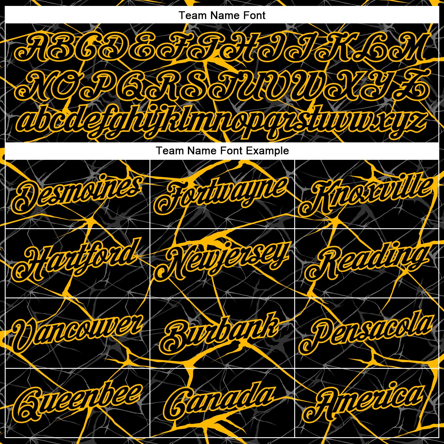 Custom Black Gold 3D Pattern Design Abstract Network Performance T-Shirt