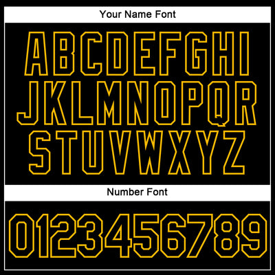 Custom Black Gold 3D Pattern Design Abstract Sharp Shape Performance T-Shirt