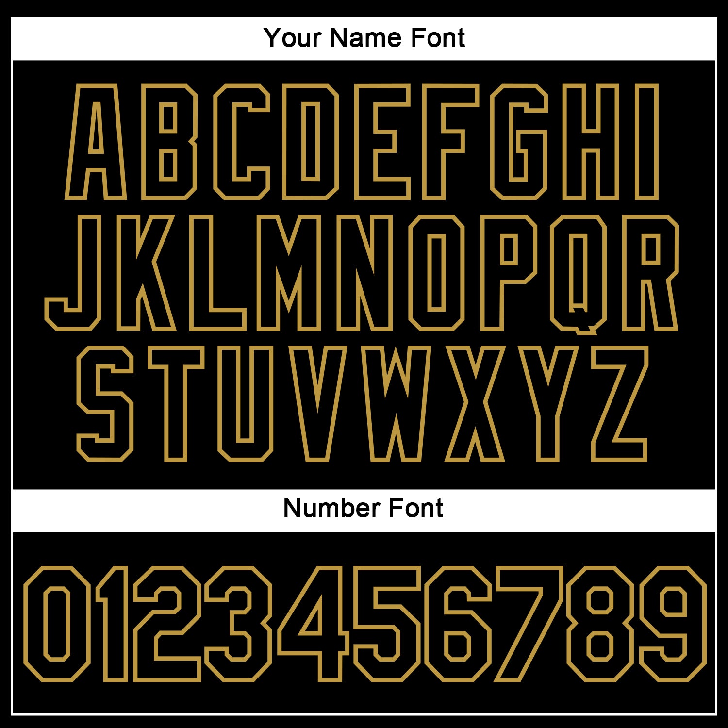 Custom Black Old Gold 3D Pattern Design Abstract Sharp Shape Performance T-Shirt