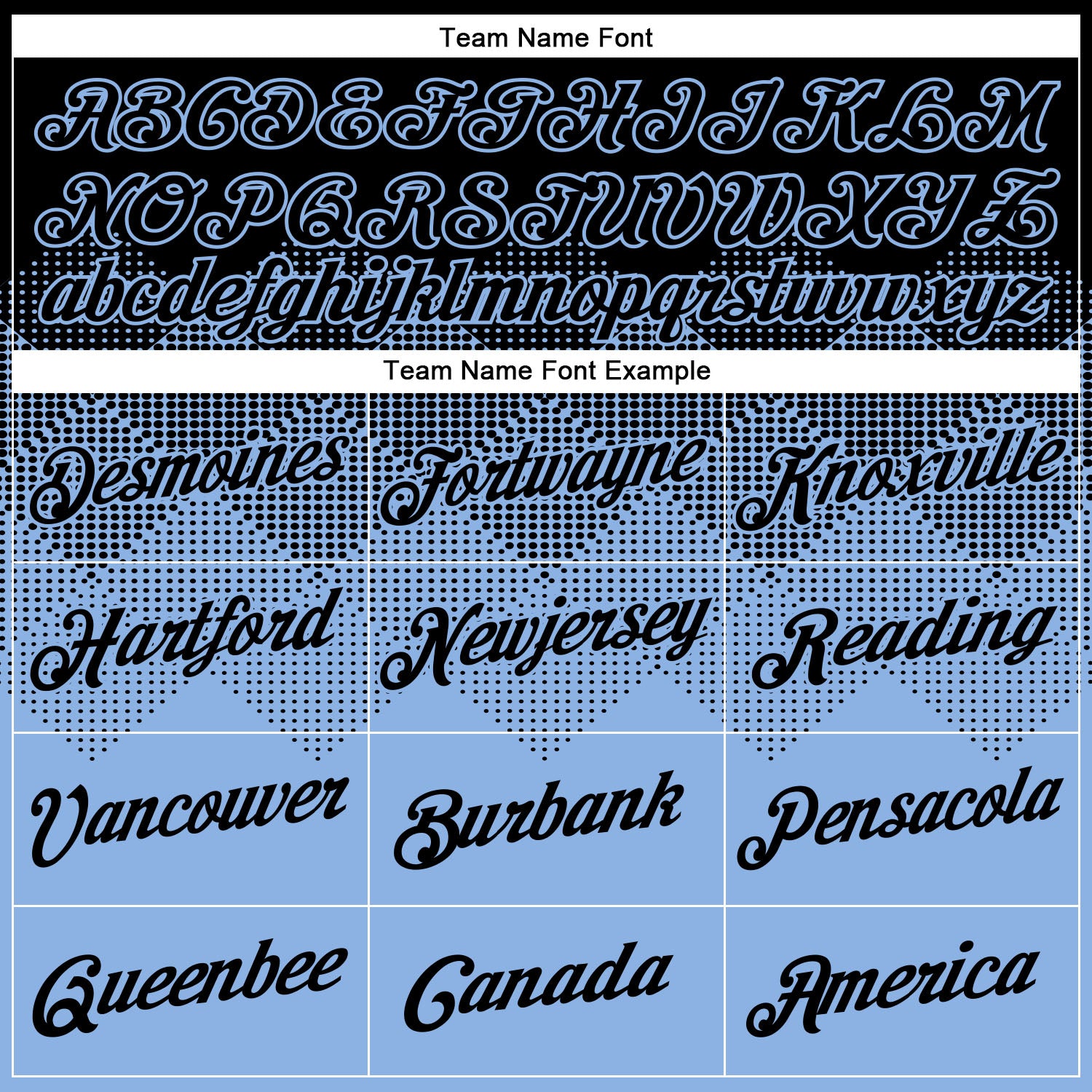 Custom Black Light Blue 3D Pattern Design Gradient Square Shapes Performance T-Shirt